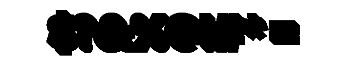 Anultra Slab Extrude Font OTHER CHARS