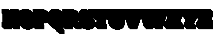 Anultra Slab Extrude Font UPPERCASE