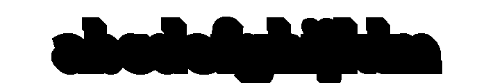 Anultra Slab Extrude FONT