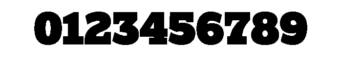 Anultra Slab Regular Font OTHER CHARS