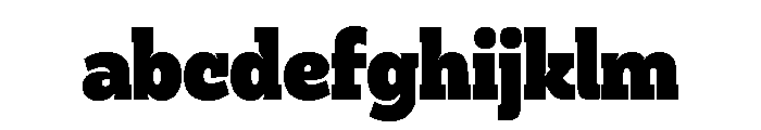 Anultra Slab Regular FONT