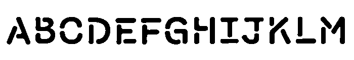 Aomushi Bold Font UPPERCASE
