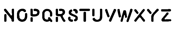 Aomushi Bold Font UPPERCASE