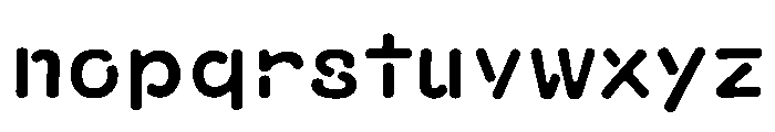 Aomushi Bold Font LOWERCASE
