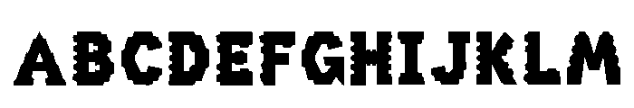Aoife Regular Font UPPERCASE