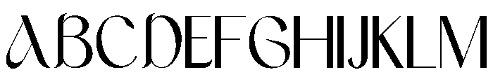 Aorytha Regular Font UPPERCASE