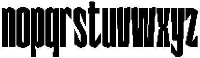AO Hailstone otf (400) Font LOWERCASE