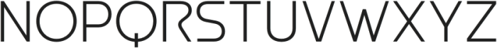 Aonic Extra Light otf (200) Font UPPERCASE