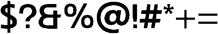 Aonigan Sans Regular otf (400) Font OTHER CHARS
