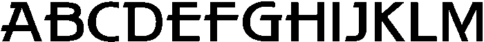 Aonigan Sans Regular otf (400) Font UPPERCASE