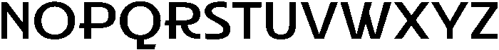Aonigan Sans Regular otf (400) Font UPPERCASE