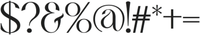 Aorytha Regular ttf (400) Font OTHER CHARS