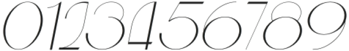 Aouar Italic otf (400) Font OTHER CHARS