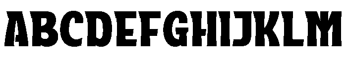 AOOLAN Trial Regular Font UPPERCASE