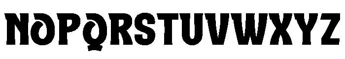 AOOLAN Trial Regular Font UPPERCASE
