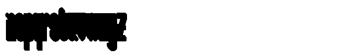 AOT Creamilk Extrude Font LOWERCASE