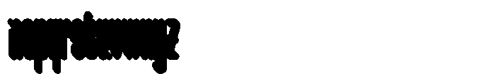AOT Creamilk Round Extrude Font LOWERCASE