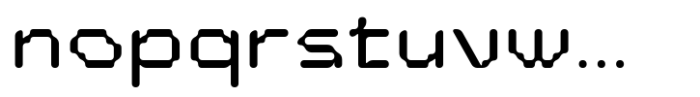 AOT Lost Contact Round Font LOWERCASE