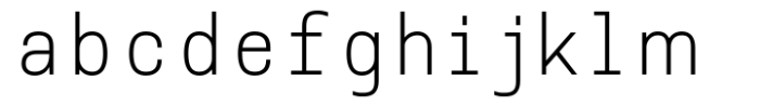 AOT Serial Mono Light FONT