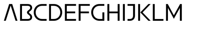 Aonic Light Font UPPERCASE