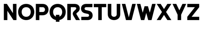 Aonic Semi Bold Font UPPERCASE
