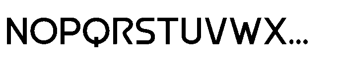 Aonic VF Font UPPERCASE