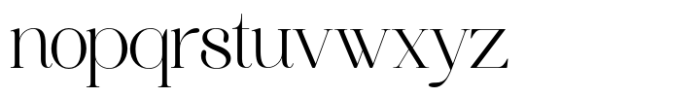 Aoora Regular Font LOWERCASE
