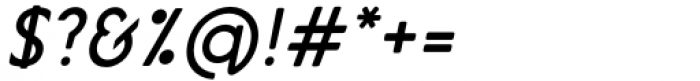 Aotani Bold Italic Font OTHER CHARS