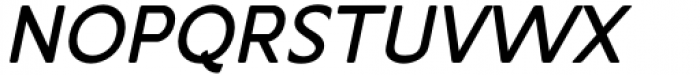 Aotani Extra Bold Italic Font UPPERCASE