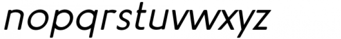 Aotani Medium Italic Font LOWERCASE
