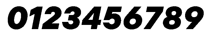 Aptos Heavy Italic Font OTHER CHARS