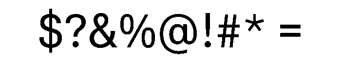 Aptos Narrow Regular Font OTHER CHARS