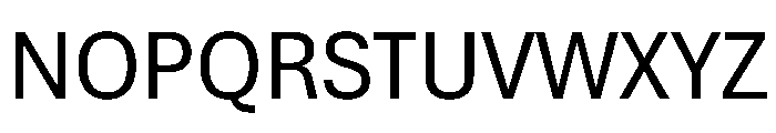 Aptos Narrow Regular Font UPPERCASE