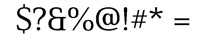 Aptos Serif Medium Font OTHER CHARS