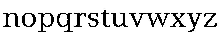 Aptos Serif Medium Font LOWERCASE