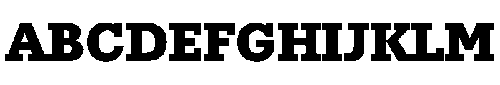 Aptos Slab Black Font UPPERCASE