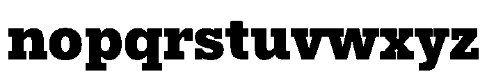 Aptos Slab Black Font LOWERCASE