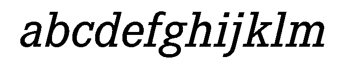 Aptos Slab Medium Italic FONT