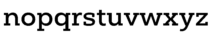 Aptos Slab Medium Font LOWERCASE