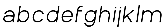 Aperta Bold Italic Font LOWERCASE