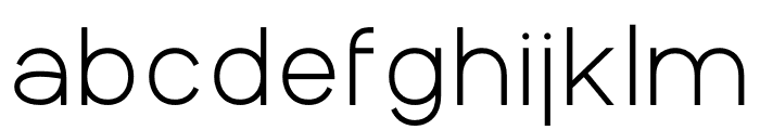 Aperta Regular Font LOWERCASE