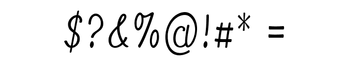 Apoto-CondensedRegular Font OTHER CHARS