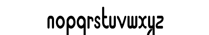 Apropo-CondensedRegular Font LOWERCASE