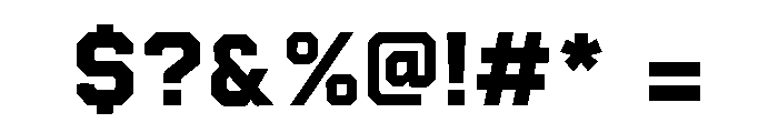 APEX VARSITY Font OTHER CHARS