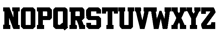 APEX VARSITY Font UPPERCASE