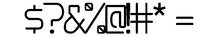 APONIA Light Font OTHER CHARS