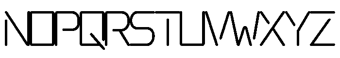 APONIA Light Font UPPERCASE