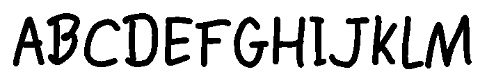 Apa Ajalah Gitu Font UPPERCASE