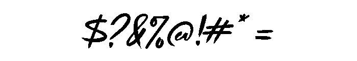 Apa Bedone Font OTHER CHARS