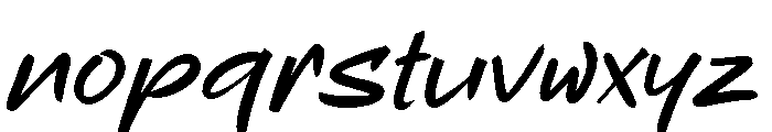 Apa Bedone Font LOWERCASE
